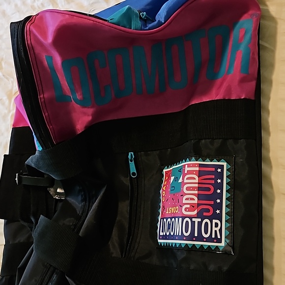 80s Locomotor Sport USA large gym bag duffle bag - Picture 2 of 6